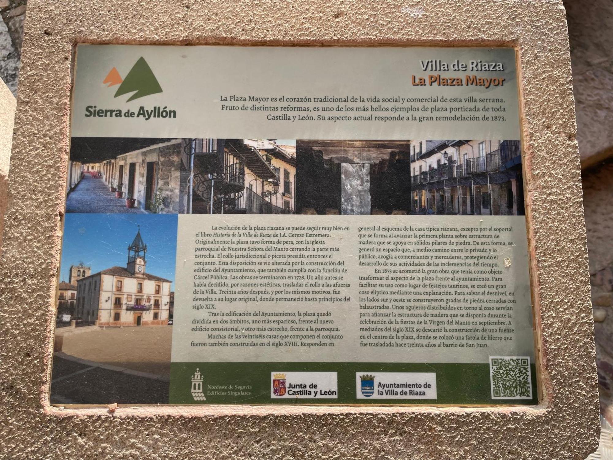 Apartamento Marcajada Riaza Exterior foto